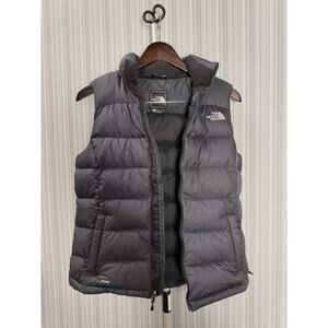 The North Face 700 Down Vest Womens Small Black Puffer Nuptse Insulated